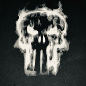 Marvels The Punisher T-shirt Size 2XL Black